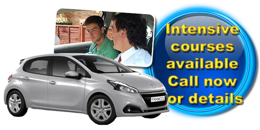 Intensive courses available in Harpenden with Franco´s Driving School!
