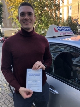 I passed my test today after several lessons with Franco, and I couldn´t be happier with his teaching. He’s patient, clear, and always made me feel comfortable, even when I was nervous about certain parts of driving. Franco focused on building confidence and making sure I was ready for the test, rather than just ticking boxes, and he always gave helpful tips that really made a difference. 